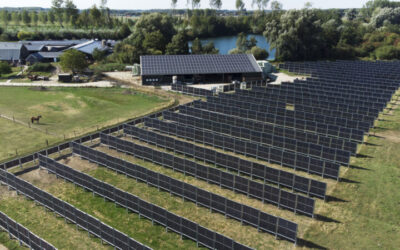 Des panneaux solaires transversaux