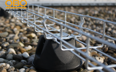 Obo – adaptateur de chemins de câbles en treillis